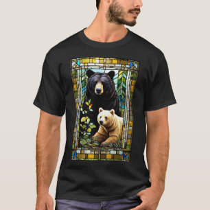 Camiseta Oso negro con cubo de oso espiritual