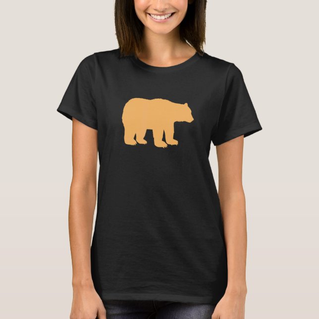 Camiseta Oso Negro - Kod Zoológico de Vida Silvestre Grizzl (Anverso)