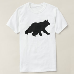 Camiseta Oso negro personalizable 