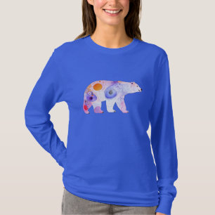 Camiseta Oso nórdico en acuarela