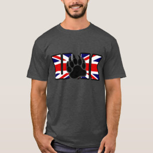 Camiseta Oso Orgullo Pata de Oso Reino Unido Oso