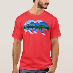 Camiseta Oso oso oso pardo animal motivo salvaje bosque