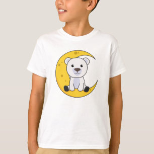 Camiseta Oso Oso Polar Moon Buenas Noches Moon Bear Cul