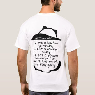 Camiseta oso ossan*panda