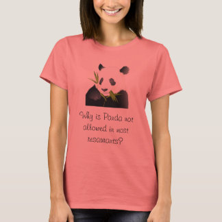Camiseta oso panda