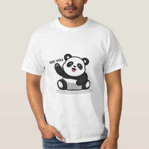 Camiseta oso panda adorable
