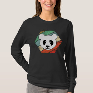 Camiseta Oso Panda Animal Antiguo Animales Retro Panda 1