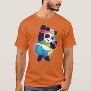 Camiseta oso panda bailarina panda panda