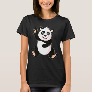 Camiseta Oso panda dulce oso panda osos pandas lindos anima