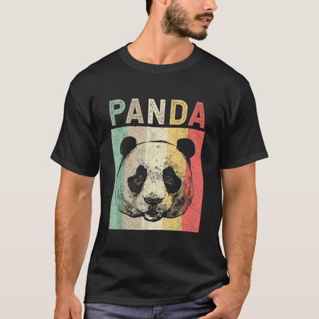 Camiseta Oso Panda Estilo Panda (Anverso)