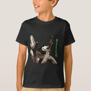 Camiseta Oso panda gigante en una fotografía de zoológico d