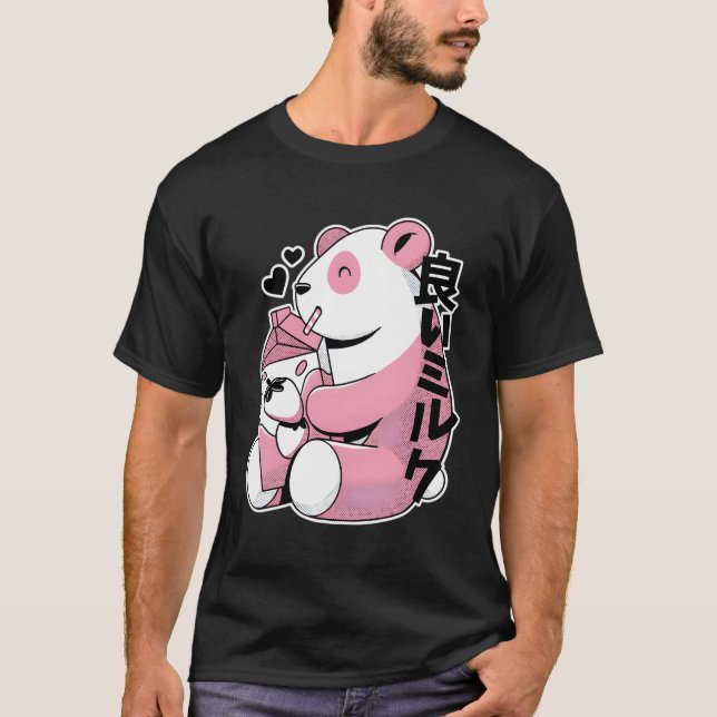 Camiseta Oso Panda japonés (Anverso)
