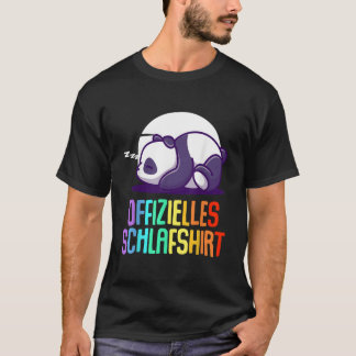 Camiseta Oso Panda Oficial Duerme