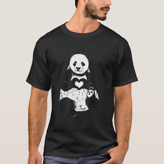 Camiseta Oso Panda Panda (Anverso)