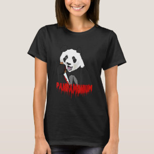 Camiseta Oso Panda  Pandemonio Panda Asesino