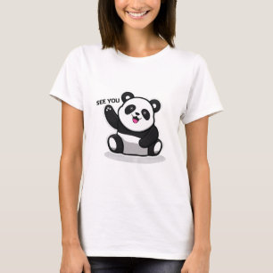 Camiseta oso panda pequeño y lindo