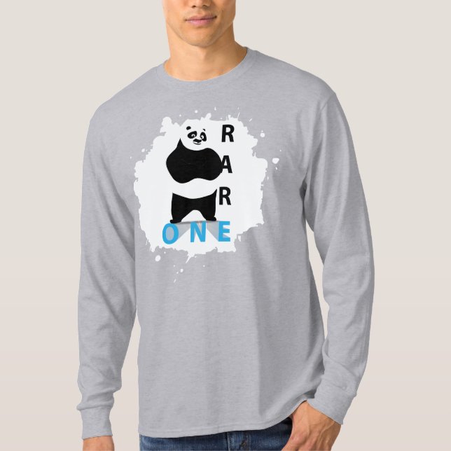 Camiseta Oso Panda Raro Uno (Anverso)
