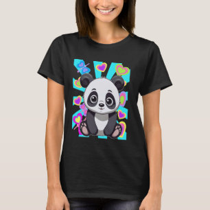 Camiseta Oso Panda Retro China 80s 90s Niños Bebe Niño