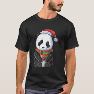 Camiseta Oso Panda Santa