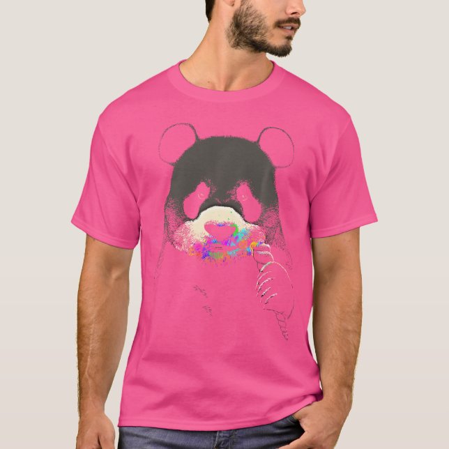 Camiseta Oso Panda Unicornio Panda (Anverso)
