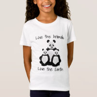 Oso Panda y Cachorros Aman la Tierra