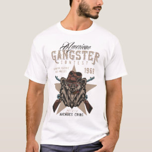 Camiseta oso pandillero 2