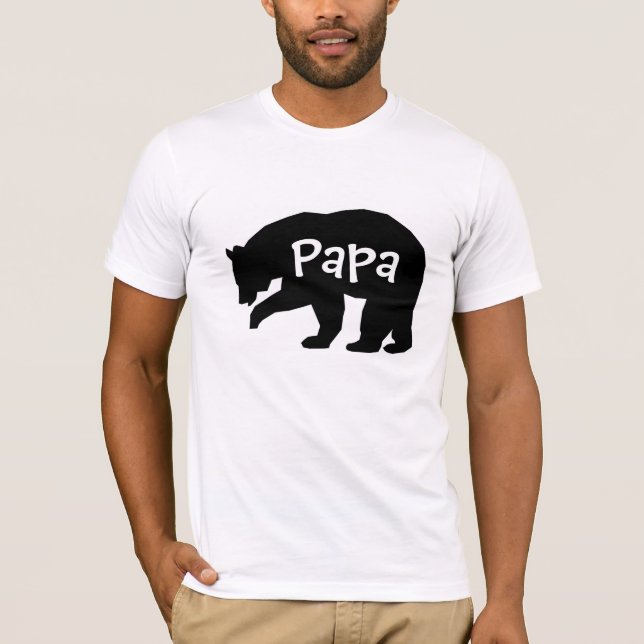 Camiseta Oso Papá (Anverso)