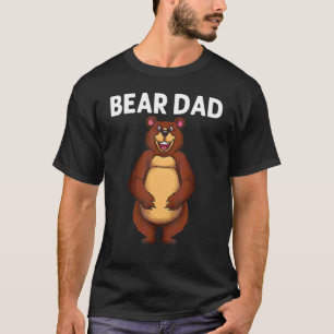 Camiseta Oso para papá osos pardo oso grizzly animal
