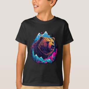 Camiseta Oso pardo al aire libre naturaleza Alaska caza sen