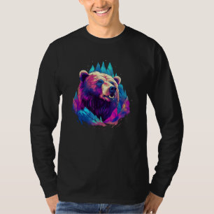 Camiseta Oso Pardo Aventura Al Aire Libre Naturaleza Alaska