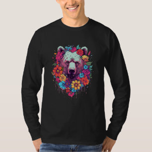 Camiseta Oso Pardo Naturaleza Exterior Alaska Caza Senderis
