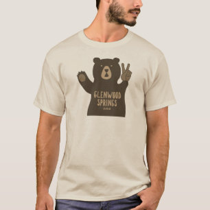 Camiseta Oso Paz Glenwood Springs Colorado