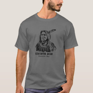 Camiseta Oso Permanente de la tribu Ponca Historia Nativa E