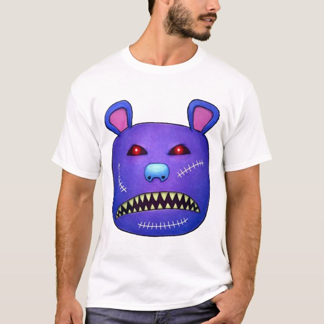 Camiseta Oso Pesadilla Cosido (Anverso)
