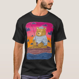 Camiseta Oso Pescador