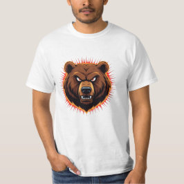 Camiseta Oso Poderoso – Fuerza Bruta de la Naturaleza
