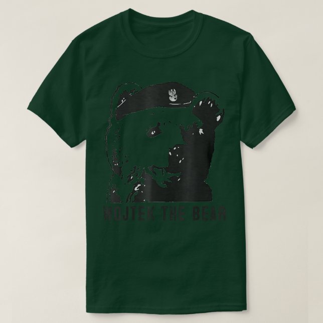 Camiseta Oso polaco Wojtek 1900 (Diseño del anverso)