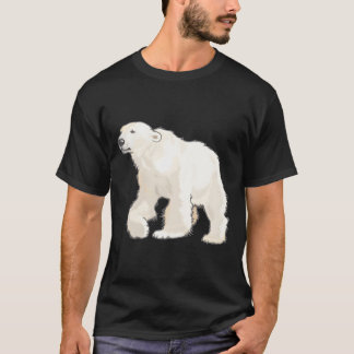 Camiseta Oso Polar Animal Ártico Realista