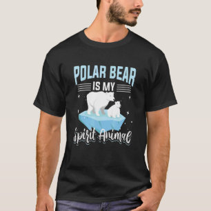 Camiseta Oso Polar Animales El Oso Polar Es Mi Animal Espir