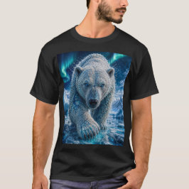 Camiseta Oso Polar Ártico – Micro Mosaico 3D