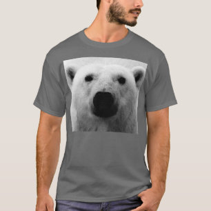 Camiseta Oso Polar Blanco y Negro