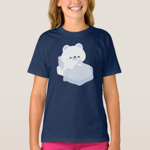 Camiseta Oso Polar Cansado y Lindo