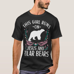 Camiseta Oso polar cita ropa de osos polares Guay para muje