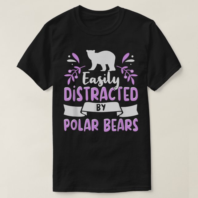 Camiseta Oso polar cita ropa de osos polares Guay para muje (Diseño del anverso)