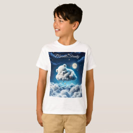 Camiseta Oso Polar Cub belleza nubes esponjosas