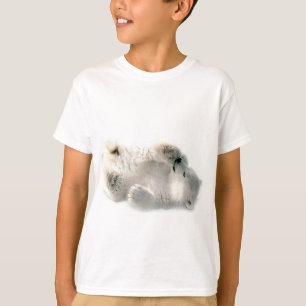 Camiseta Oso Polar Cub Cute Animal Ártico Congelado Inviern