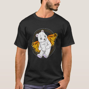 Camiseta Oso Polar de Animal Ártico de Mariposa Mágica de I