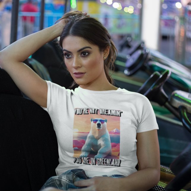 Camiseta Oso Polar De Arte De Origami De Groenlandia En Gaf (Subido por el creador)