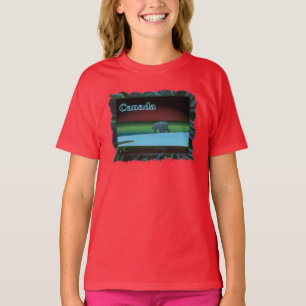 Camiseta Oso Polar de Luces Polares
