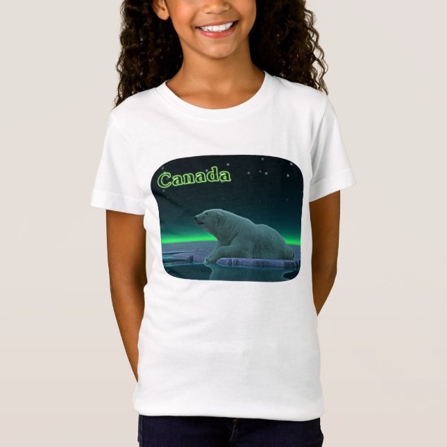 Camiseta Oso polar del borde del hielo (Anverso)